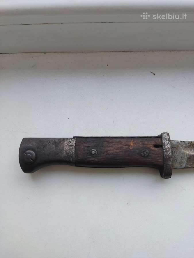 Vokiškas antikvarinis 84/98 mod. durtuvas - nuotraukos Nr. 3