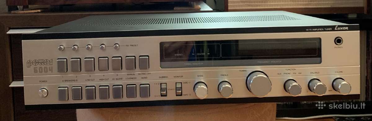 Luxor 6004 (Luxman R-5001) stiprintuvas - nuotraukos Nr. 5
