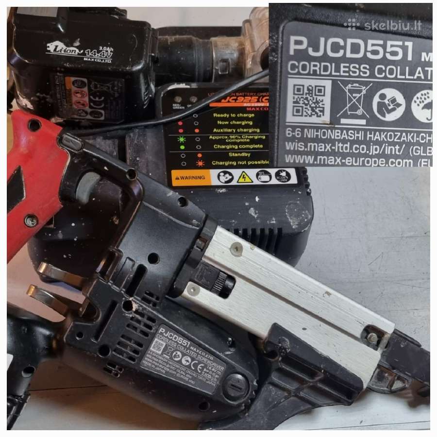 Paslode,max,milwaukee,makita,hilti,metabo,wurth - nuotraukos Nr. 17