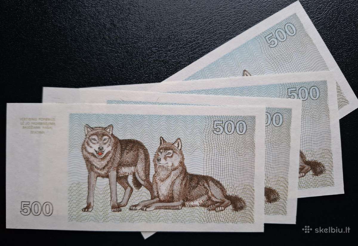 500 talonų Vilkai - nuotraukos Nr. 2