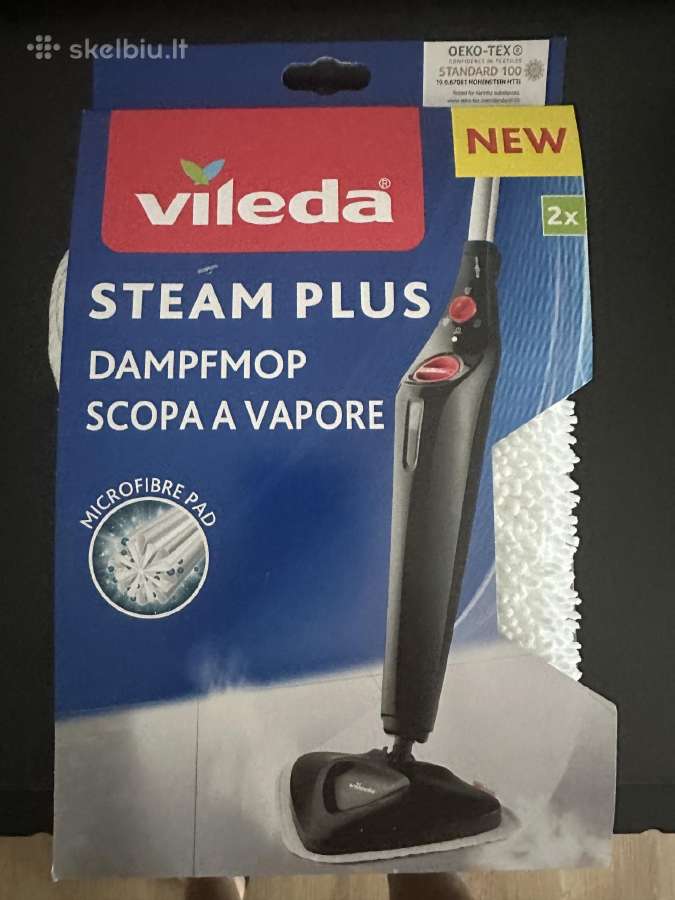 Vileda Steam Plus garų šluotos šluostės