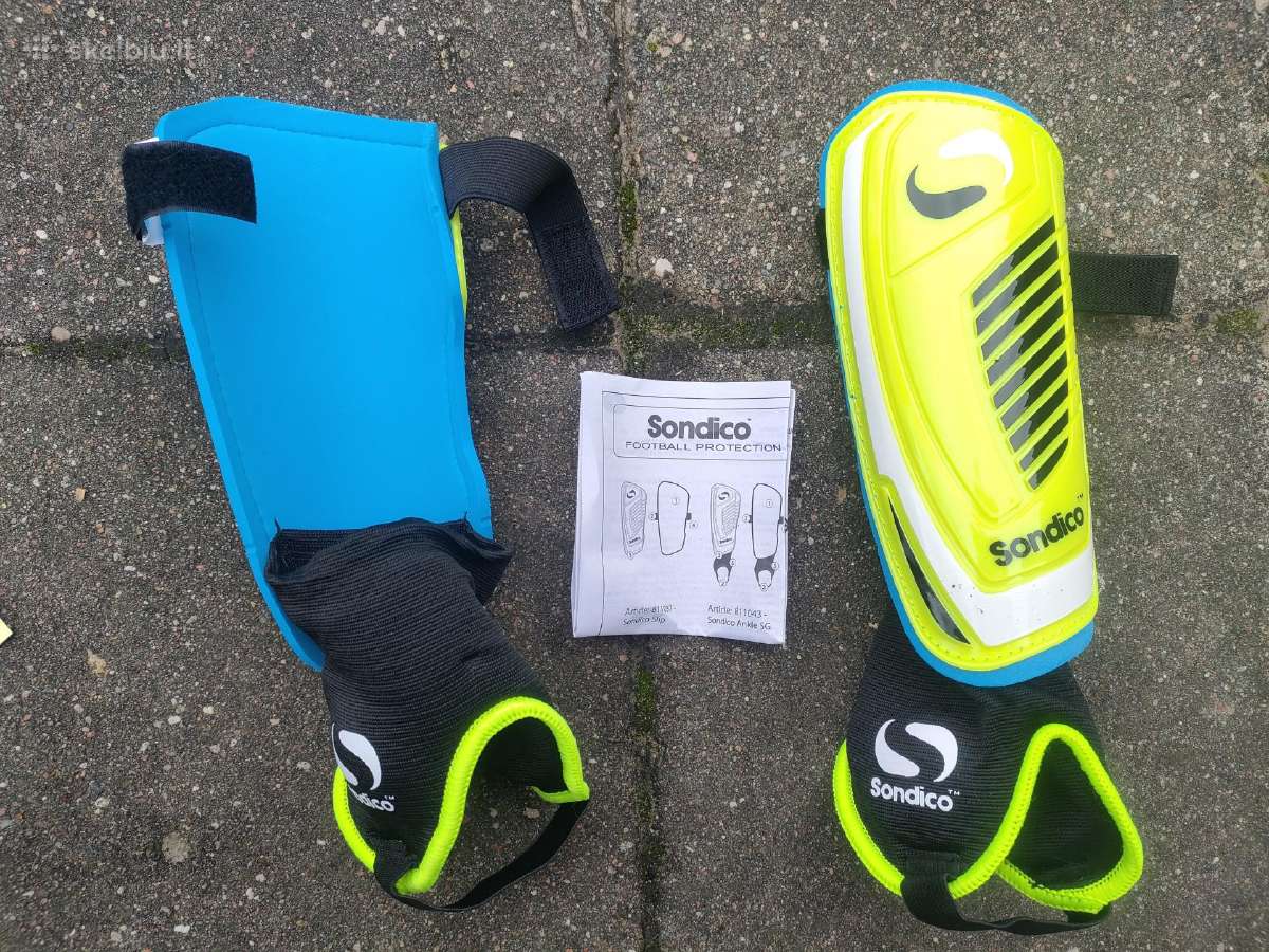 Sondico futbolo ant kojų/ blauzdų dedamos apsaugos