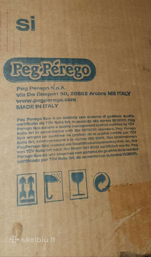 Vežimėlis Pegperego Si - nuotraukos Nr. 8