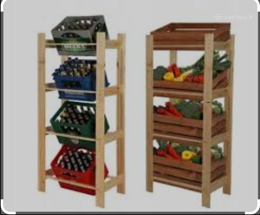 Mediniai Stelažai - Labai Stiprūs. nuo 30 eur - nuotraukos Nr. 28