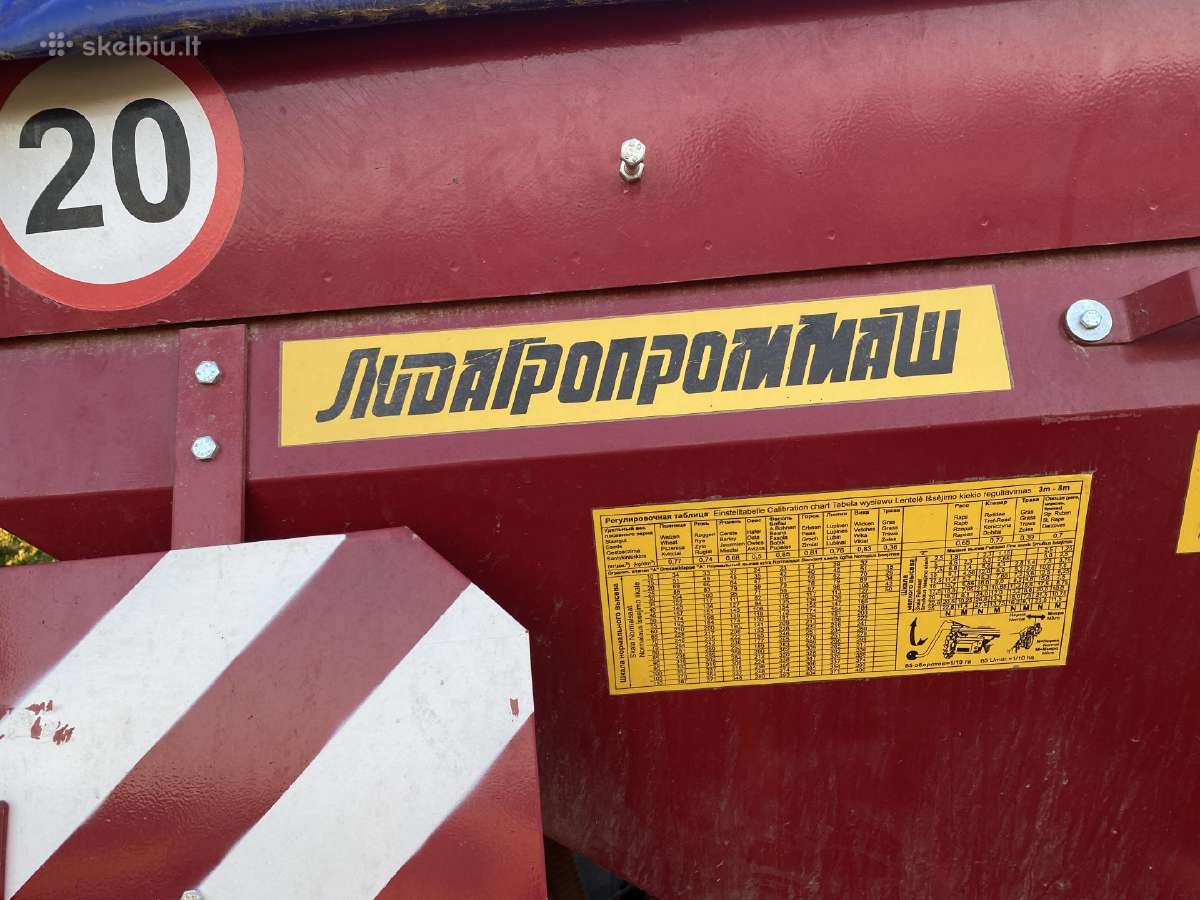 Parduodama žemės ūkio technika - nuotraukos Nr. 7