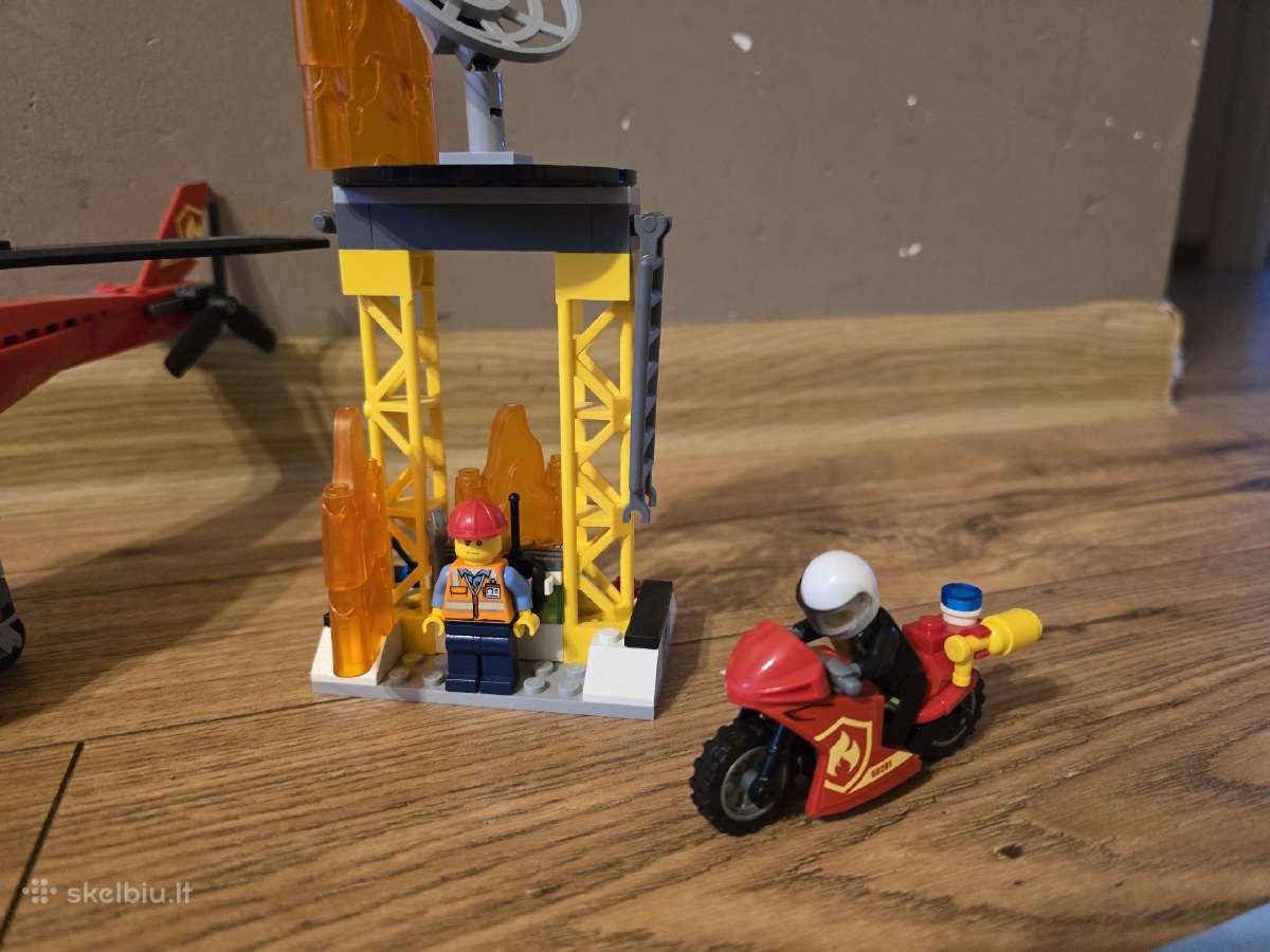 Lego 60281 City Ugniagesių sraigtasparnis - nuotraukos Nr. 4