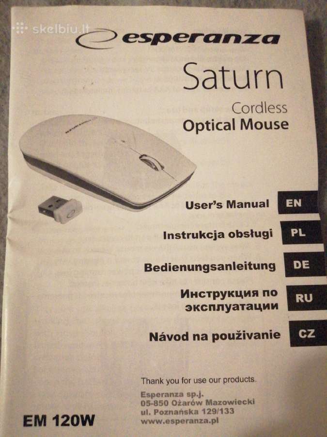 Bluetooth 4d optinė pelė - nuotraukos Nr. 2