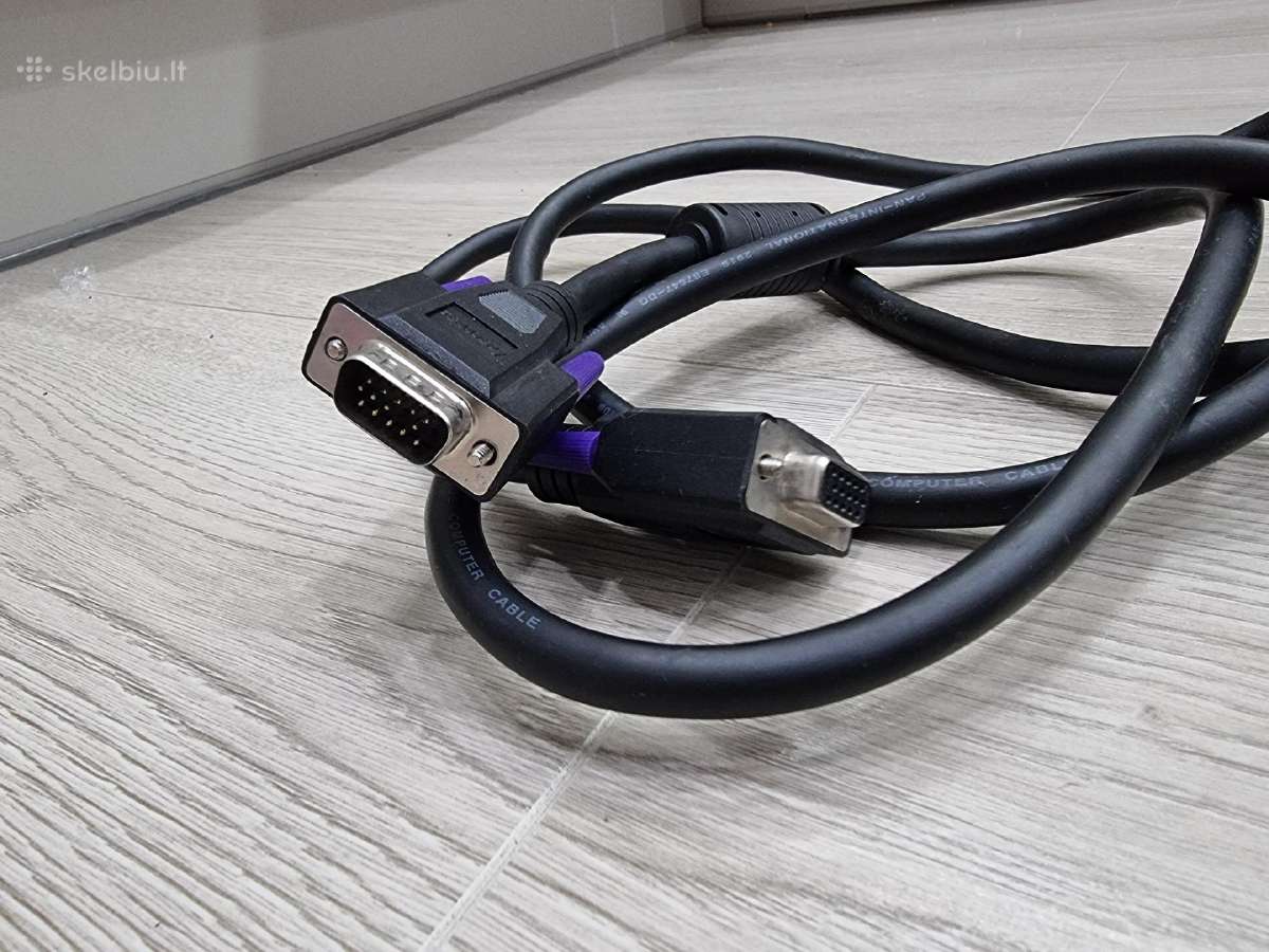 Laidai, 3.5mm, rca, maitinimo, tulpės - nuotraukos Nr. 6