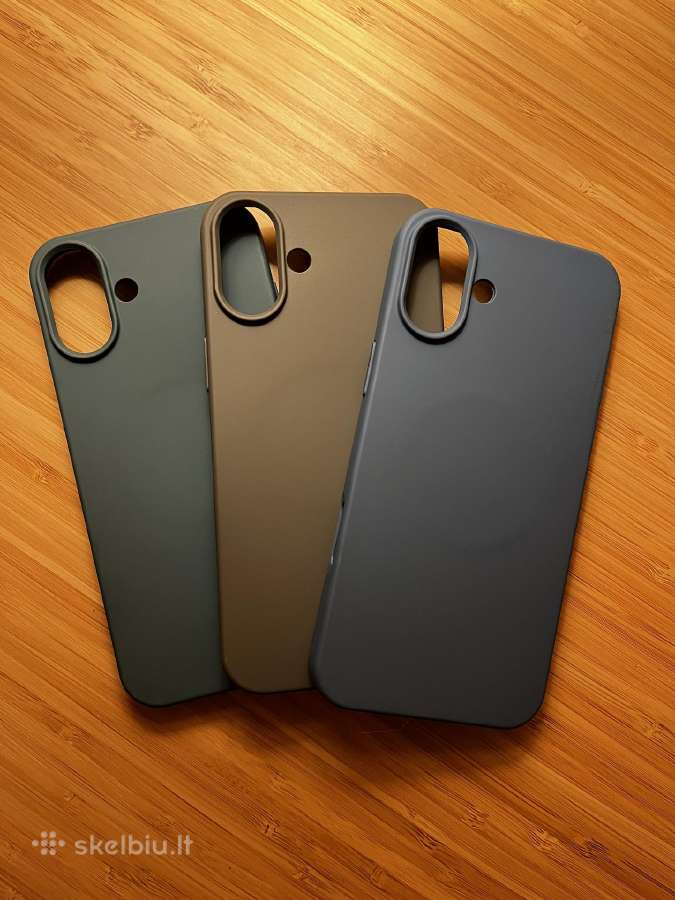 iPhone 16 plus dėkliukai