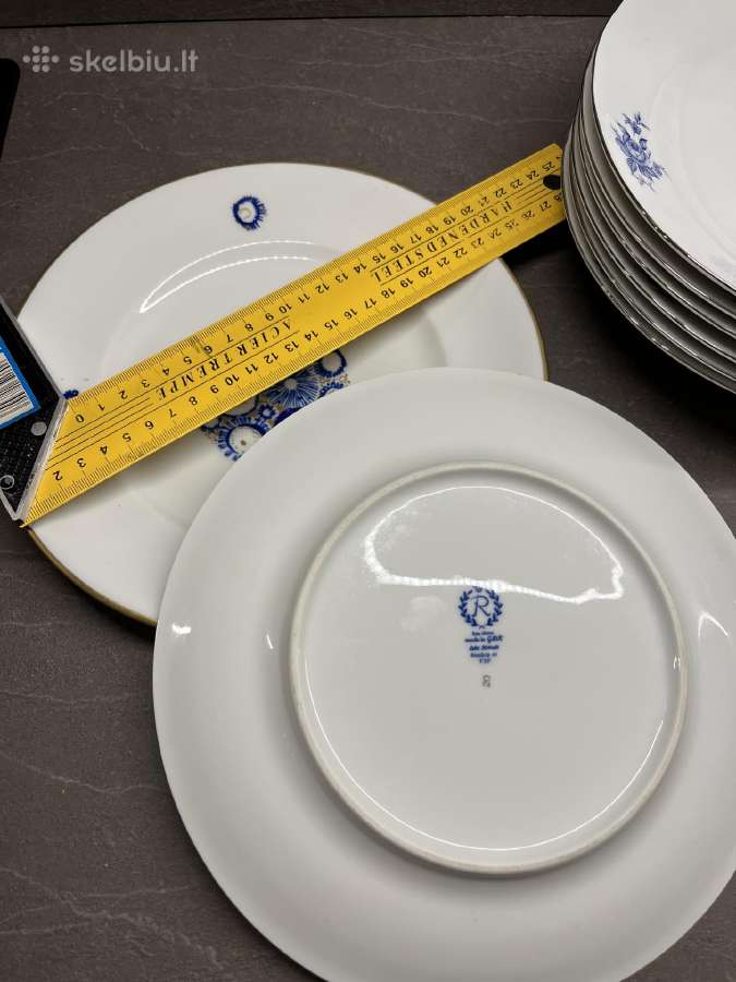 Įvairios pietų bei sriubos lekštės puikios būklės - nuotraukos Nr. 2