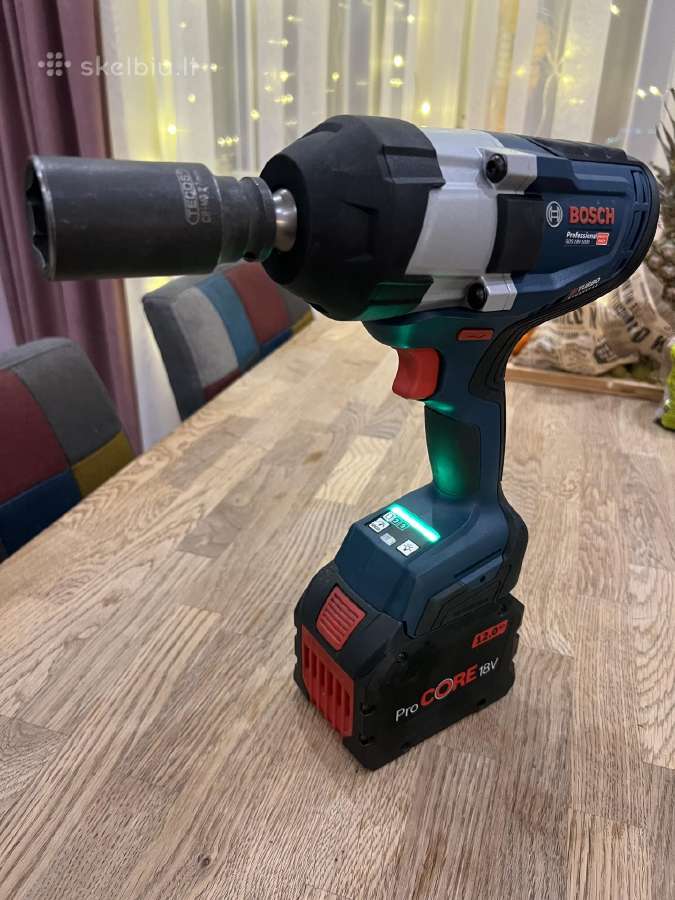 Bosch verzliasukis Gds 18v-1000 single tool - nuotraukos Nr. 3