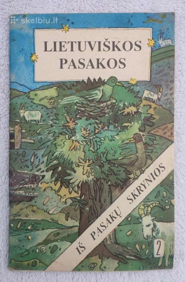 Knyga "lietuviškos pasakos iš pasakų skrynios"