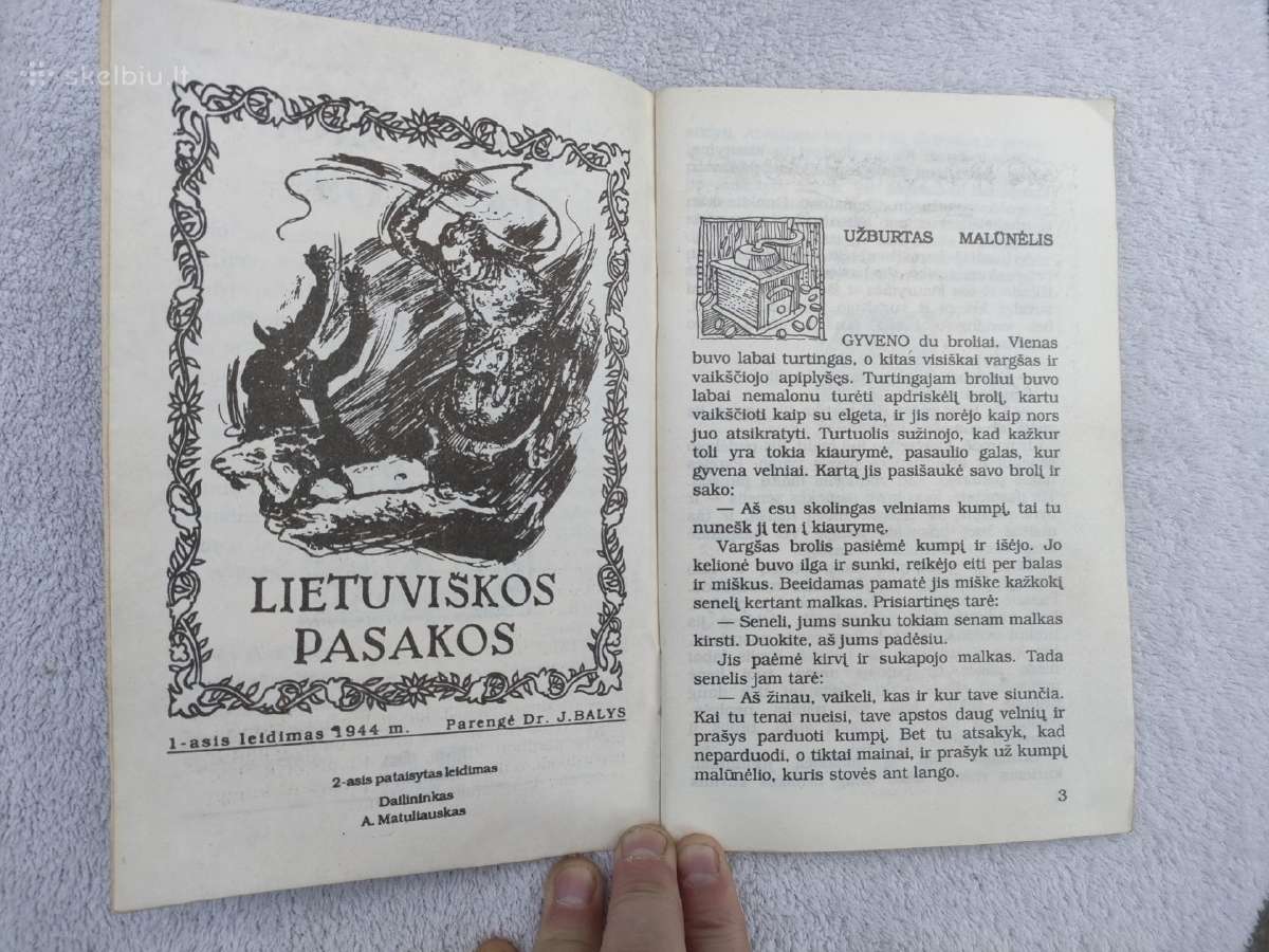 Knyga "lietuviškos pasakos iš pasakų skrynios" - nuotraukos Nr. 3