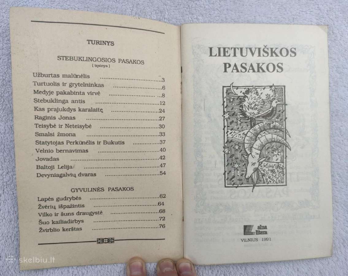 Knyga "lietuviškos pasakos iš pasakų skrynios" - nuotraukos Nr. 4