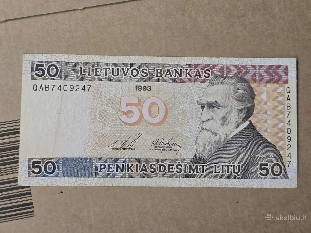 50 litų 1993m