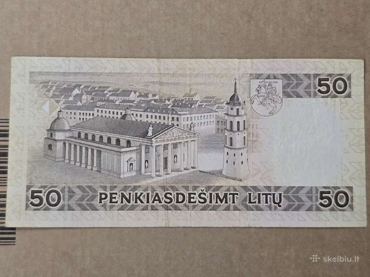 50 litų 1993m - nuotraukos Nr. 2