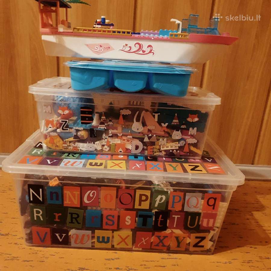 Lego konstruktorių rinkinys