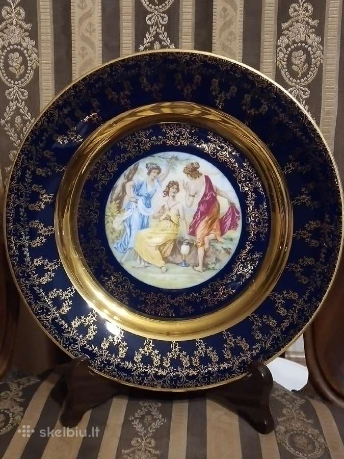 Bohemia kolekcinė lėkštę 24.5cm