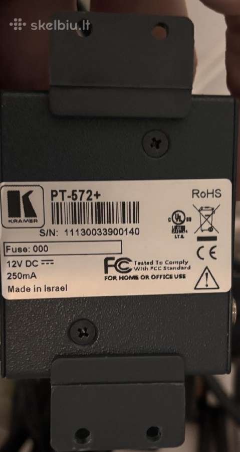 Hdmi over Lan Kramer Electronics Pt-572+ - nuotraukos Nr. 4