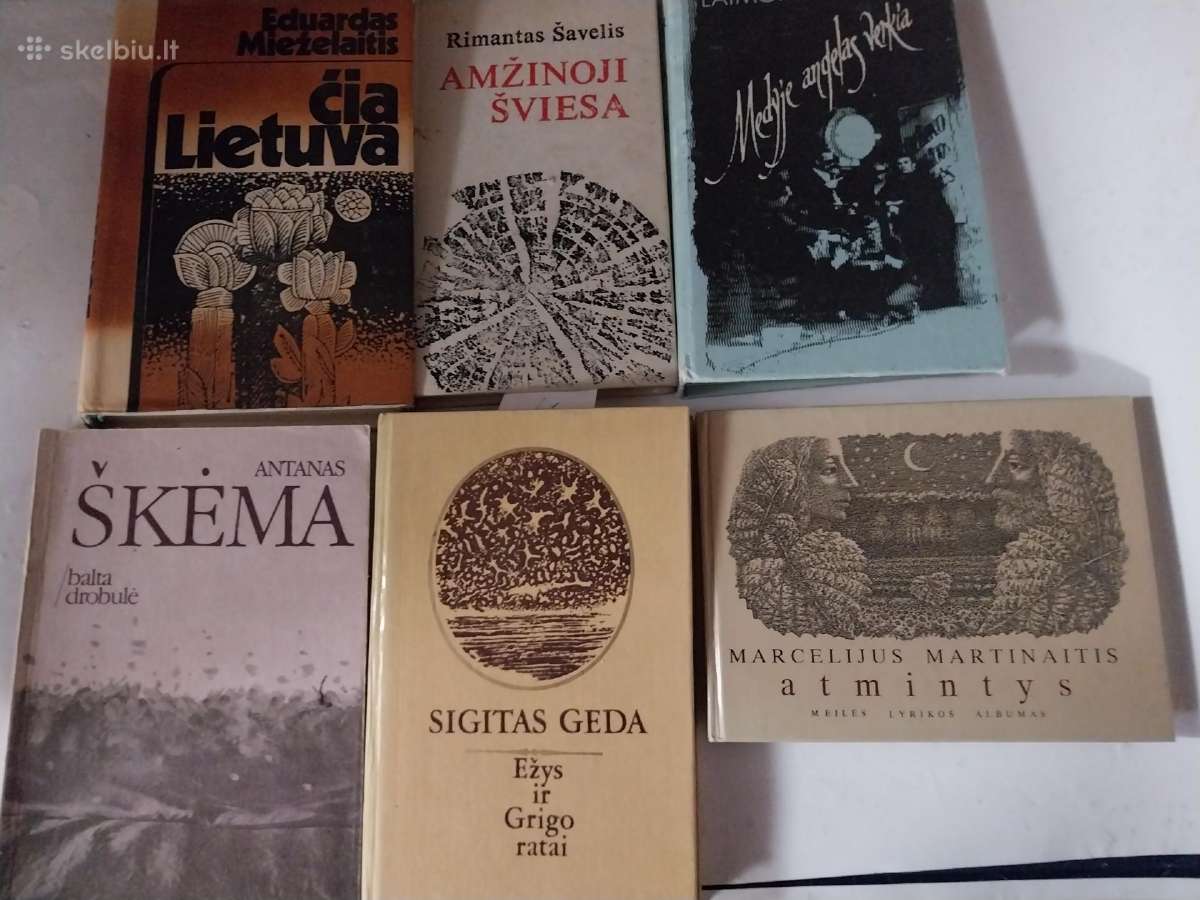 Knygos lietuvių rašytojai