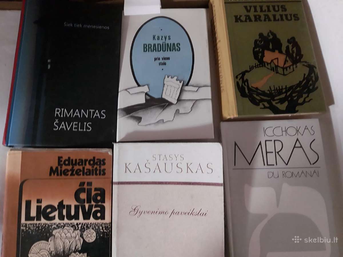 Knygos lietuvių rašytojai - nuotraukos Nr. 3