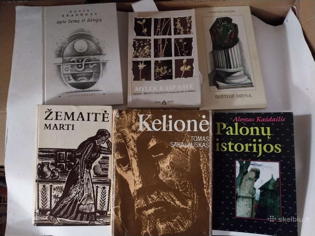 Knygos lietuvių rašytojai - nuotraukos Nr. 5