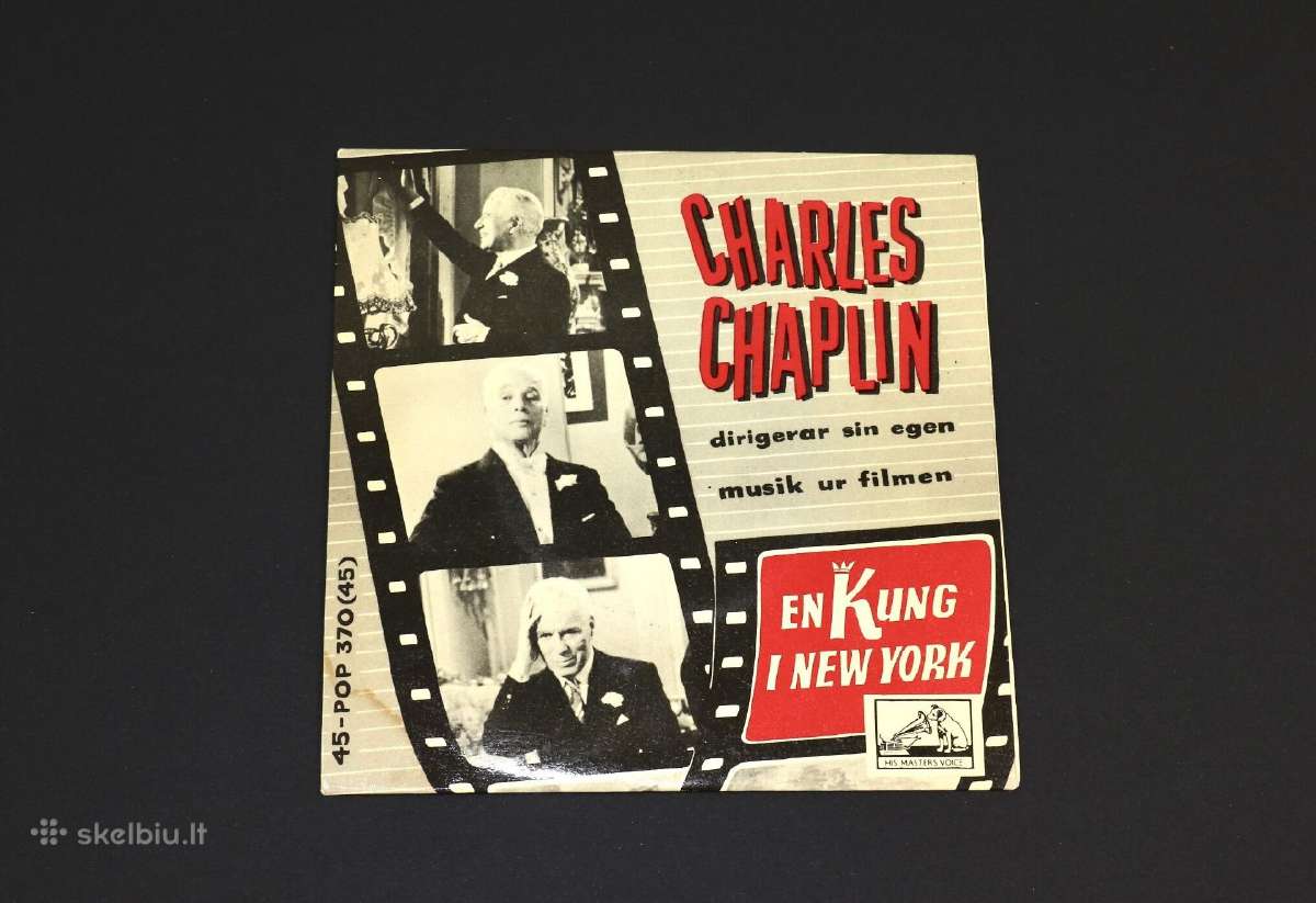 Kolekcinė vinilo plokštelė "Čarli Čaplino" kaina20