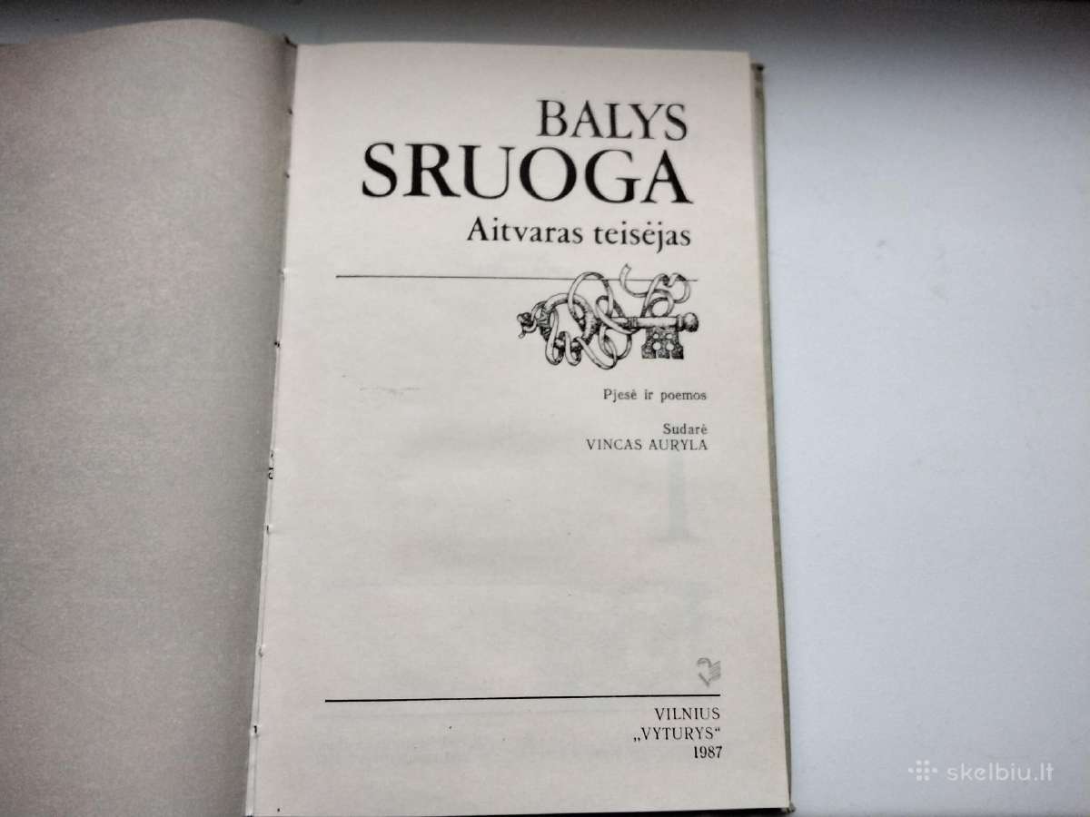 B. Sruoga. Giesmė apie Gediminą - nuotraukos Nr. 2