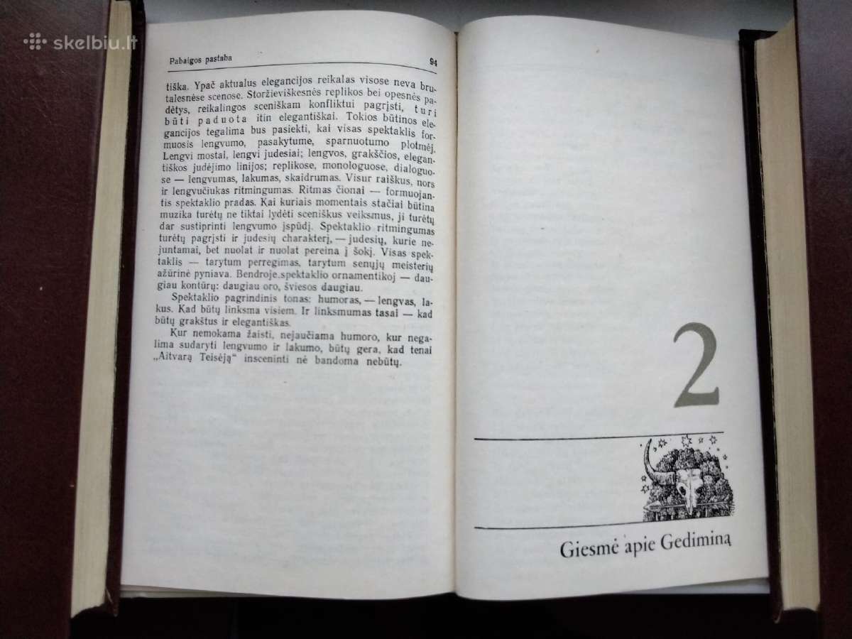 B. Sruoga. Giesmė apie Gediminą - nuotraukos Nr. 3