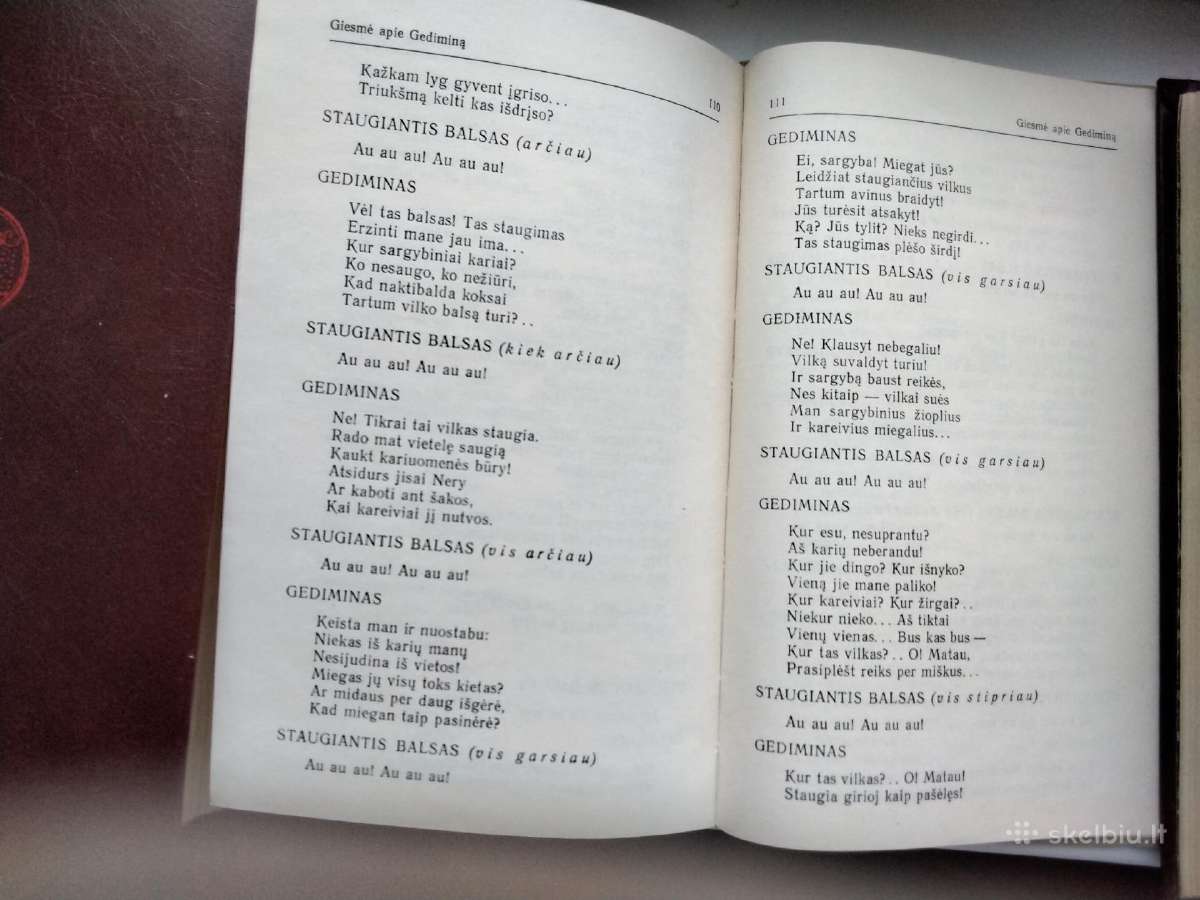 B. Sruoga. Giesmė apie Gediminą - nuotraukos Nr. 9