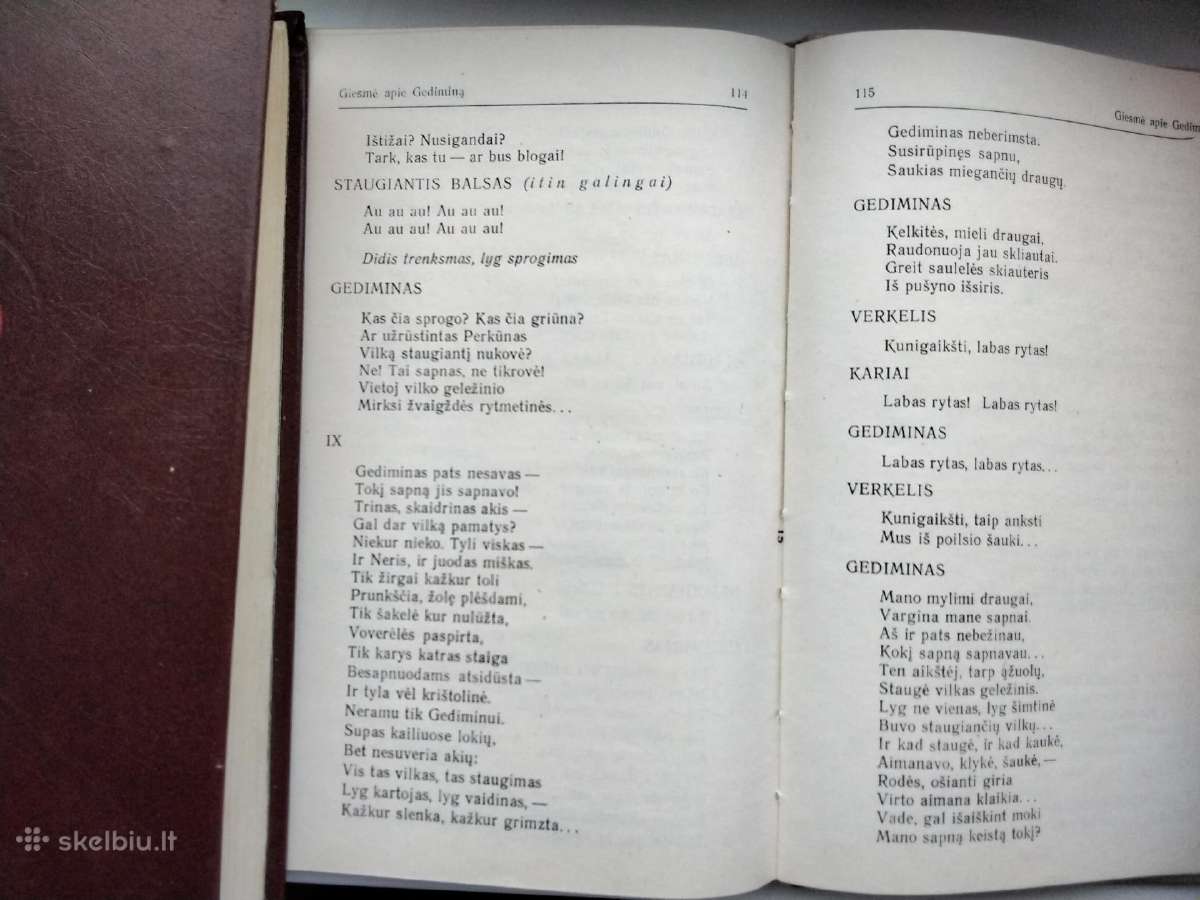 B. Sruoga. Giesmė apie Gediminą - nuotraukos Nr. 10