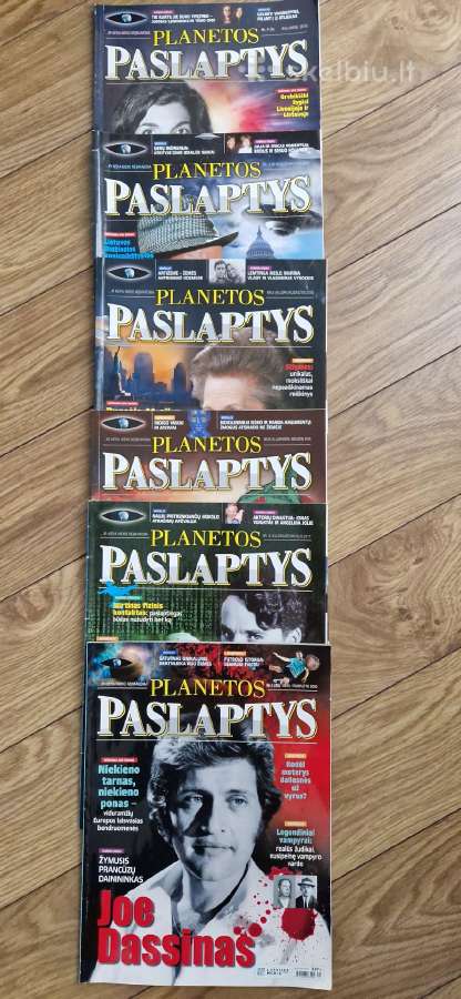 Planetos paslaptys žurnalai