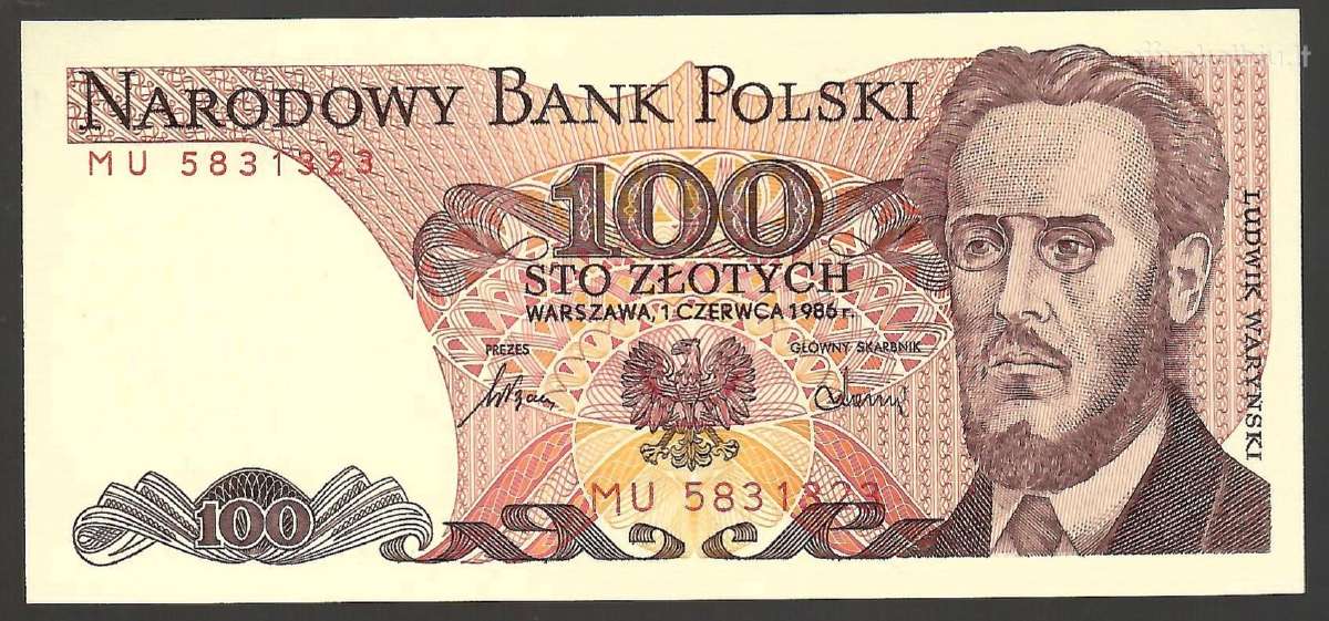 Lenkijos banknotai - nuotraukos Nr. 3