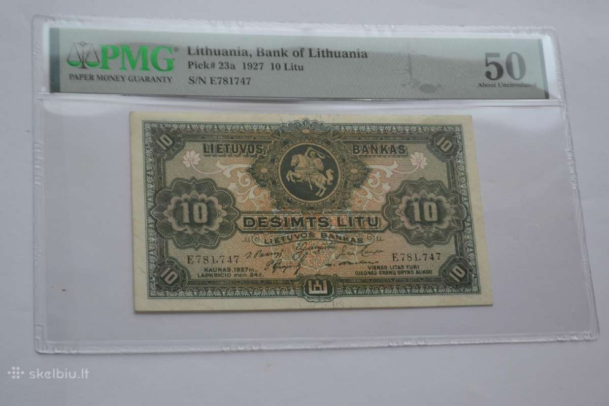 10 Litu 1927 m.