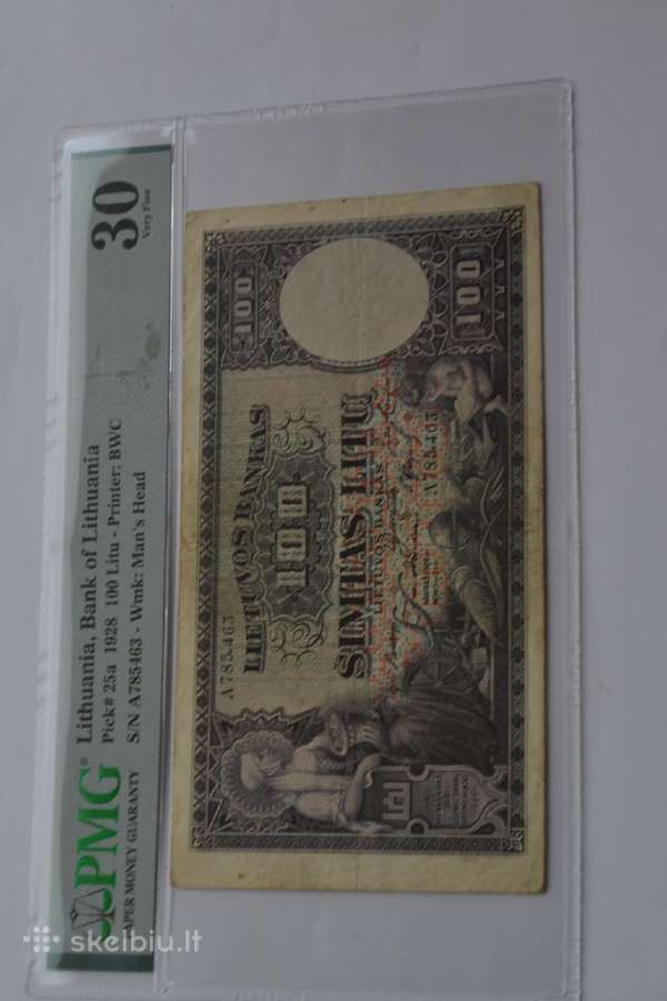 100 Litu 1928 m.