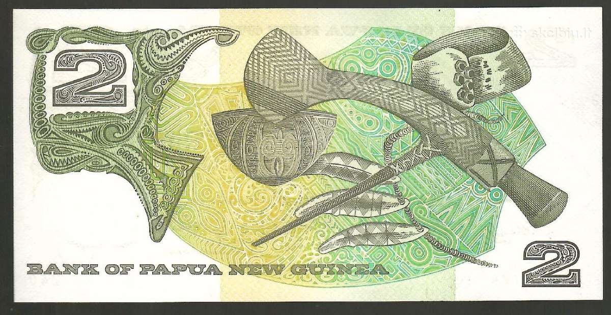 Papua Naujosios Gvinejos banknotai - nuotraukos Nr. 2
