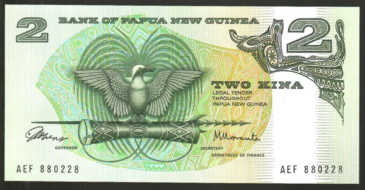 Papua Naujosios Gvinejos banknotai - nuotraukos Nr. 3