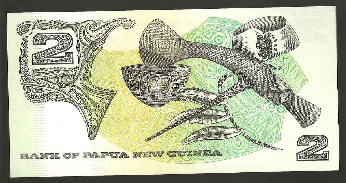 Papua Naujosios Gvinejos banknotai - nuotraukos Nr. 4