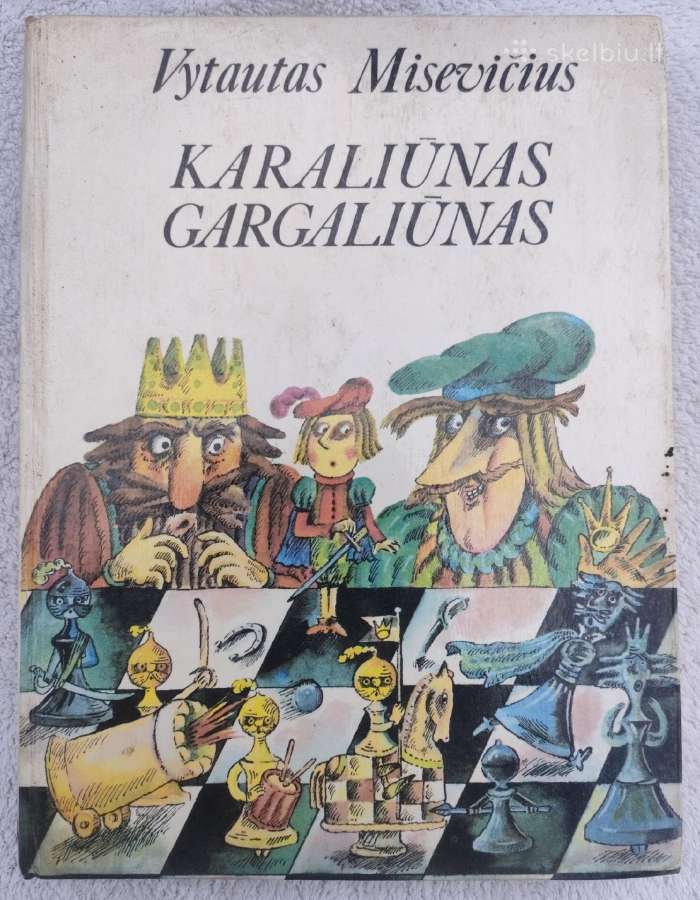 Knyga Vytautas Misevičius "Karaliūnas Gargaliūnas"