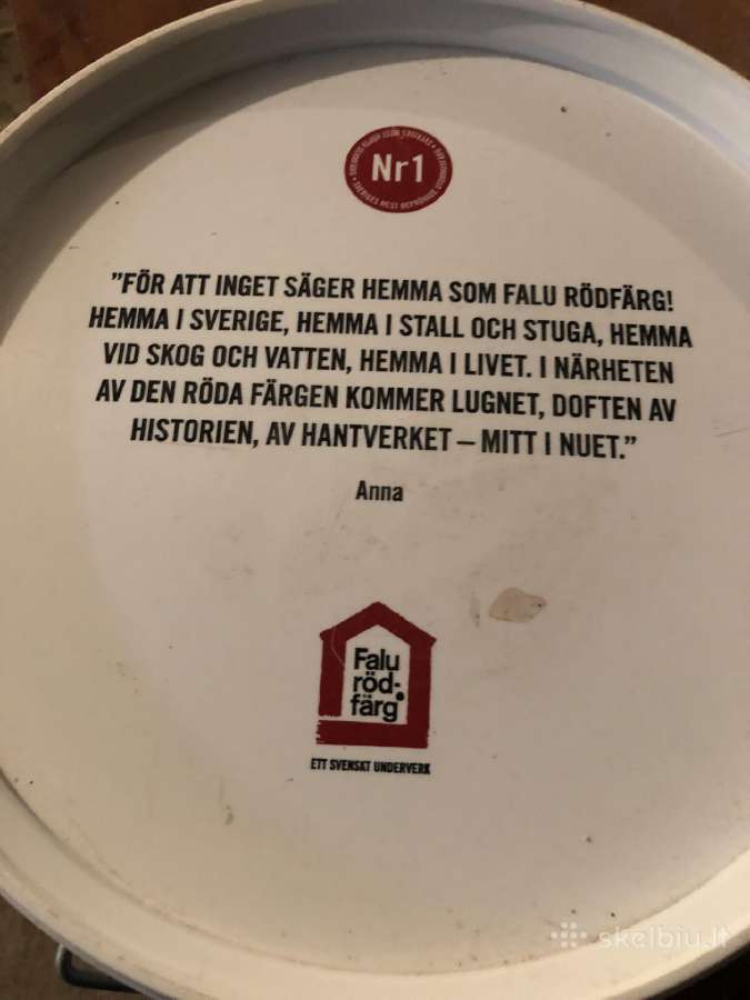 Parduodu lauko medienos svediskus dazus - nuotraukos Nr. 2