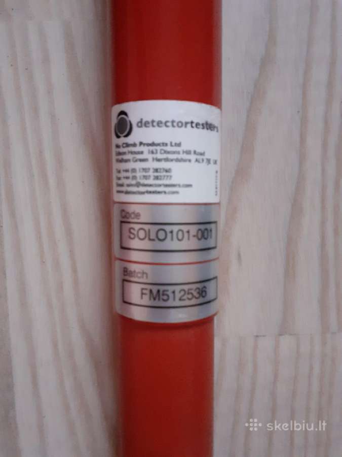 Solo Testifire dūmų ir karščio daviklių testeris - nuotraukos Nr. 6