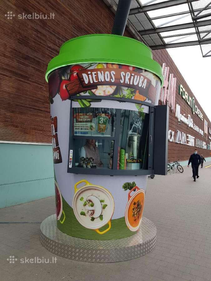 Puodelio formos prekybos paviljonas (Mobilus)