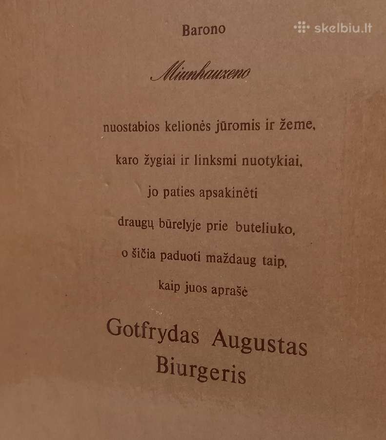 Barono Miunhauzeno nuotykiai - nuotraukos Nr. 3