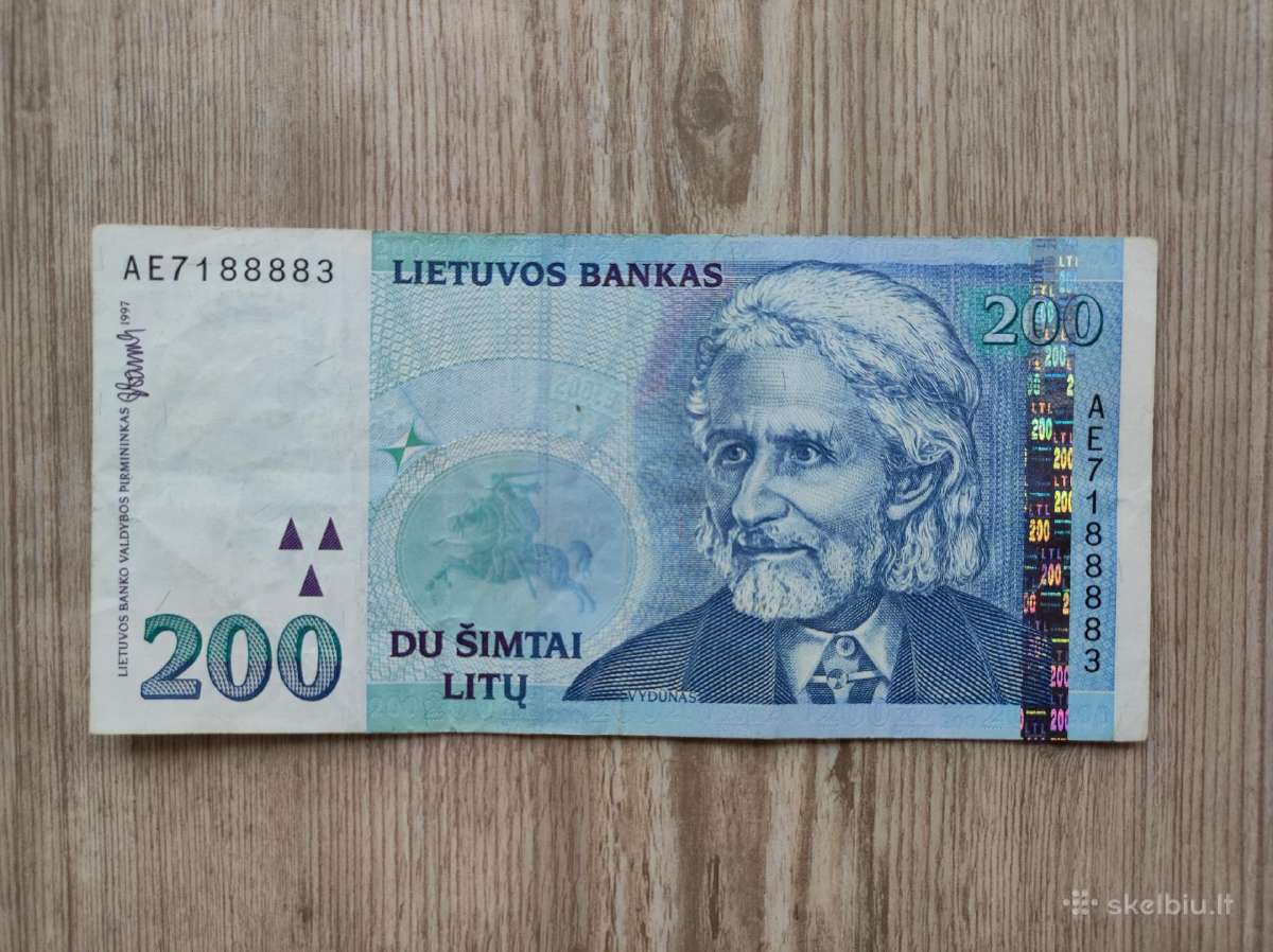 200 litu 1997 metu