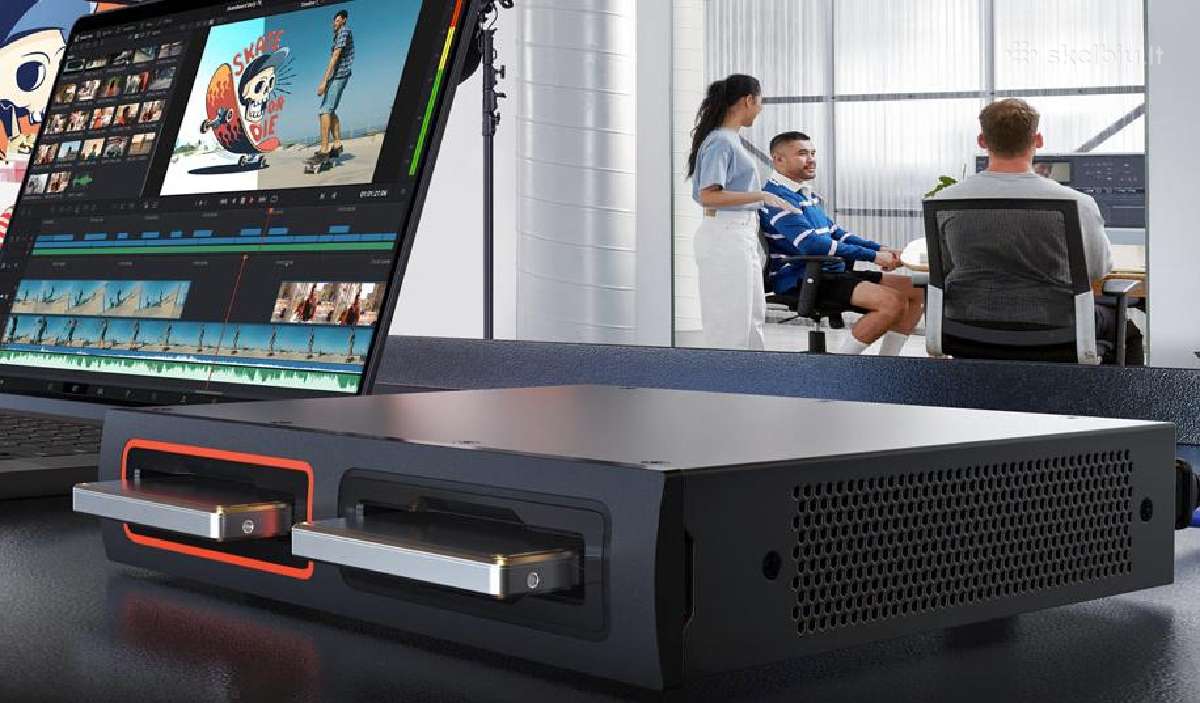 Blackmagic Cloud Dock 2 Nas serveris - nuotraukos Nr. 2