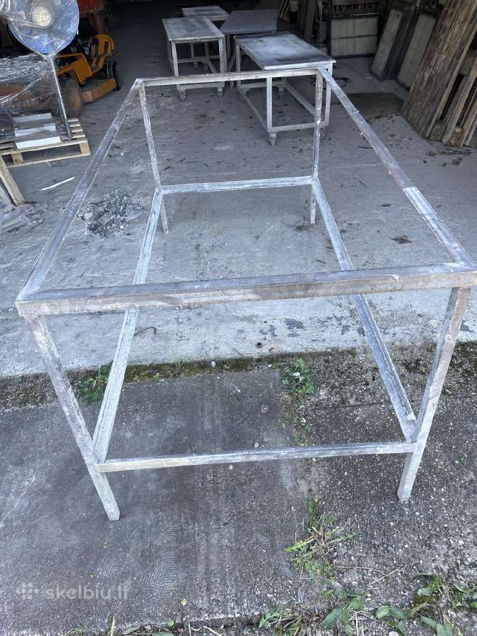 Metalinis stalo rėmas - nuotraukos Nr. 3