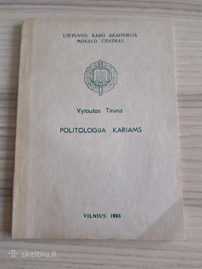 Politologija kariams, 1995, Vilnius
