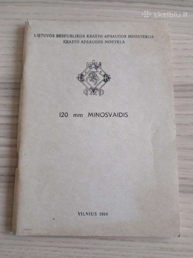 120 mm minosvaidis, 1994, Vilnius
