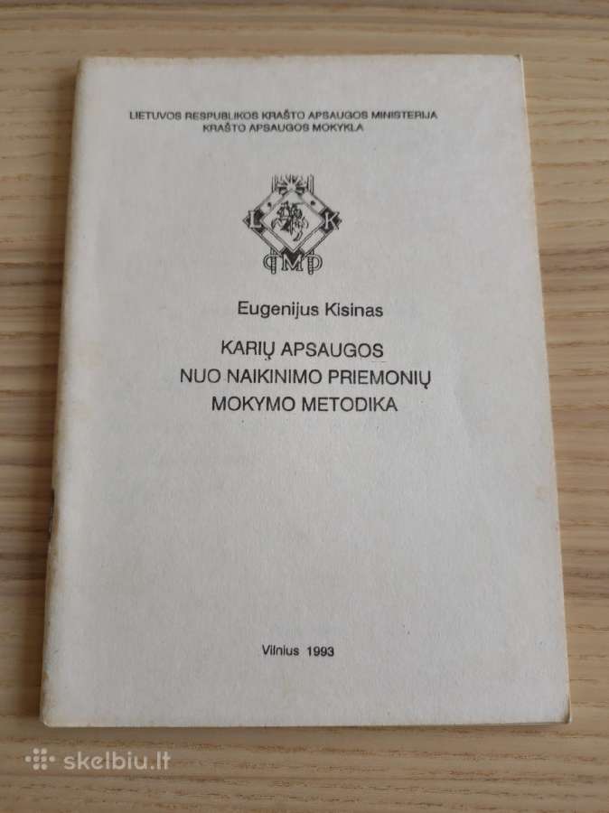 Karių apsaugos nuo naikinimo priemonių mokymas