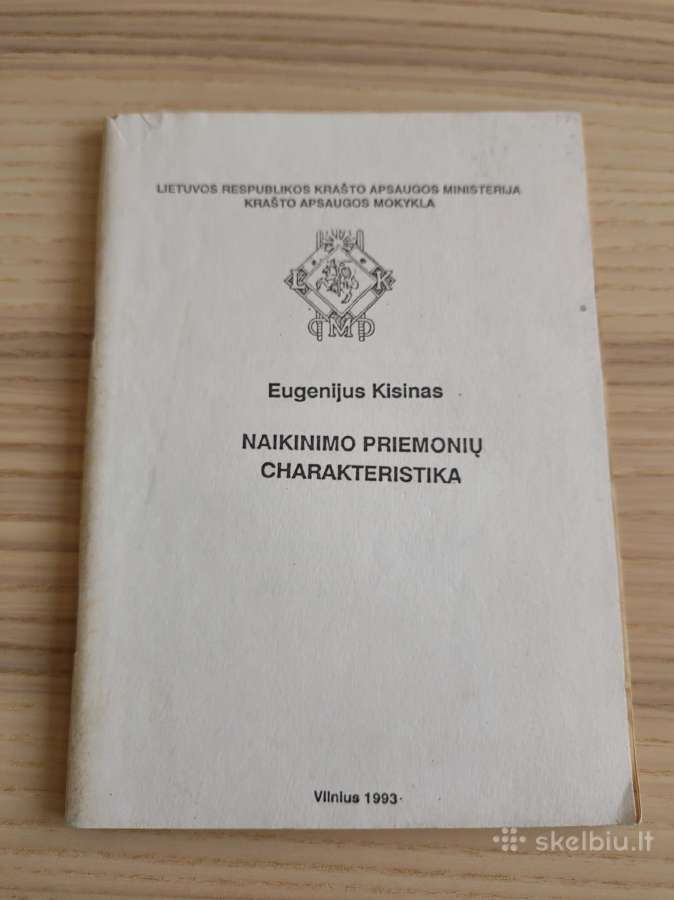 Naikinimo priemonių charakteristika, 1993, Vilnius